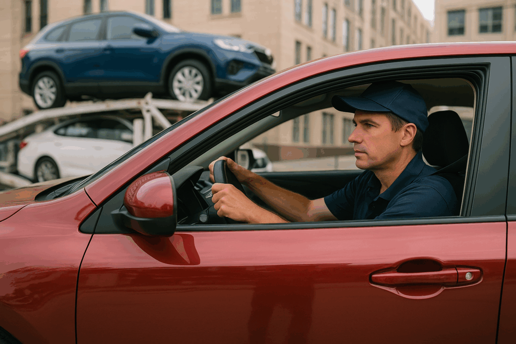 convoyeur d'automobile