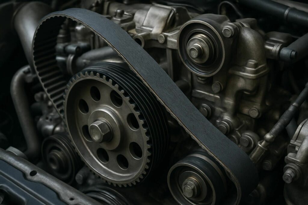 Découvrez les risques liés à une courroie de distribution trop tendue et comment les éviter pour assurer la sécurité et la longévité de votre moteur.