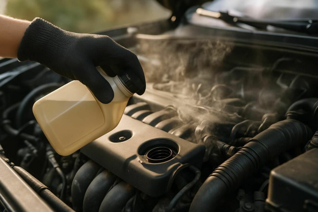 Découvrez s'il est conseillé d'ajouter de l'huile moteur lorsque le moteur est chaud pour assurer une performance optimale et éviter les dommages.