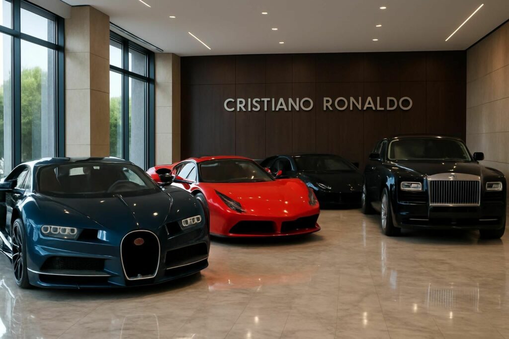 Découvrez la collection exceptionnelle de voitures de Cristiano Ronaldo, un passionné d'automobiles de luxe, alliant performance et élégance.