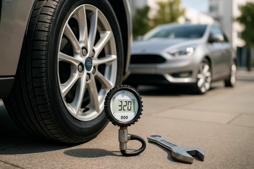 Découvrez le tableau complet de la pression des pneus pour votre Ford Focus ainsi que des conseils pratiques pour maintenir une pression optimale et garantir sécurité et performance.