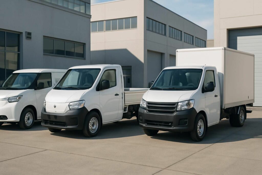 Découvrez notre gamme d'utilitaires japonais électriques et diesel, alliant performance, fiabilité et innovation pour répondre à tous vos besoins professionnels.