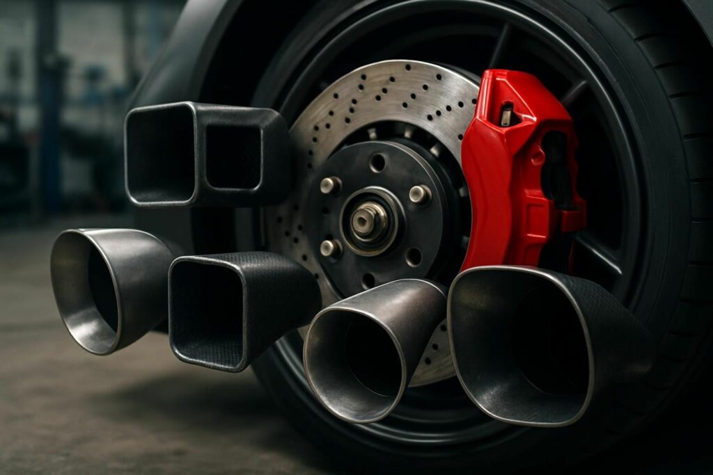 Découvrez notre guide complet des écopes de frein pour améliorer la performance de votre véhicule. Choisissez les meilleures écopes pour un refroidissement optimal et une sécurité accrue.