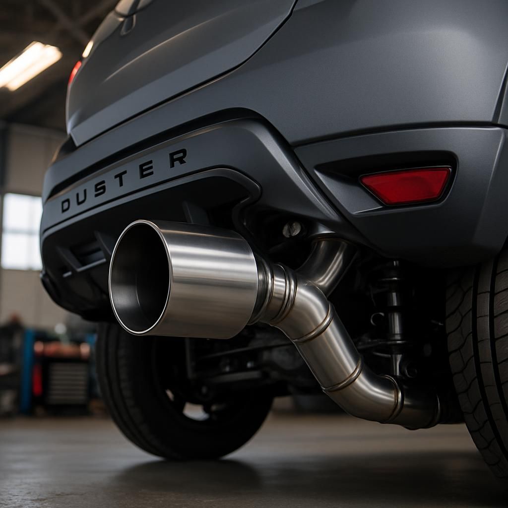 Découvrez notre sélection d'accessoires tuning et performance pour Dacia Duster, conçus pour améliorer le style et les performances de votre véhicule.