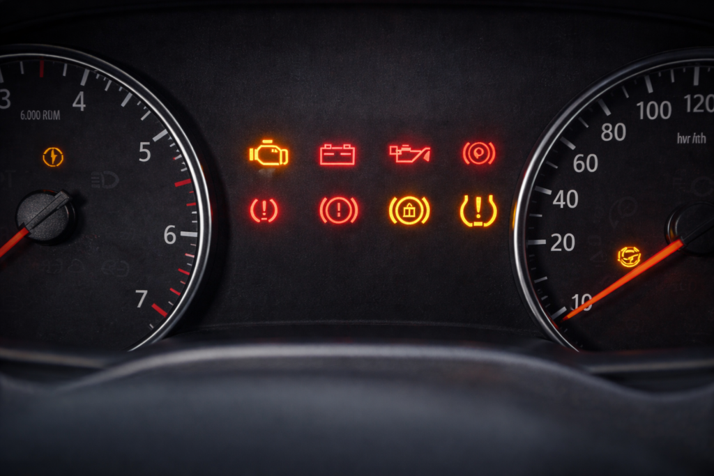 Voyant tableau de bord dacia