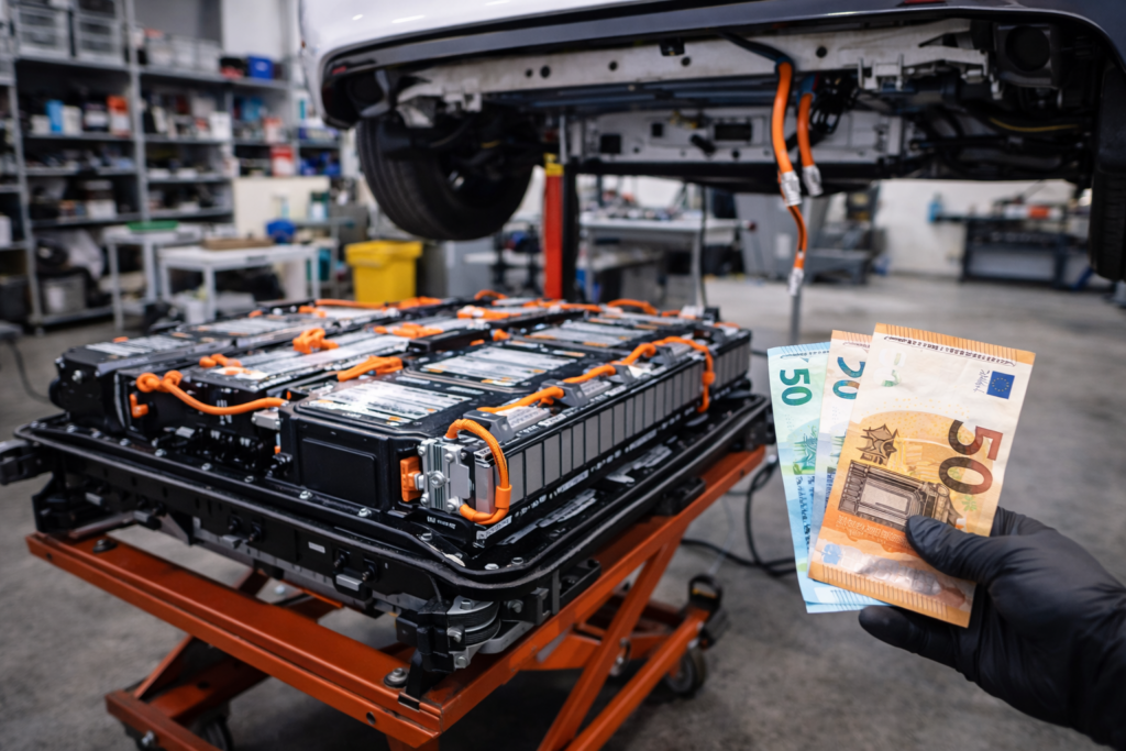 prix remplacement batterie voiture électrique