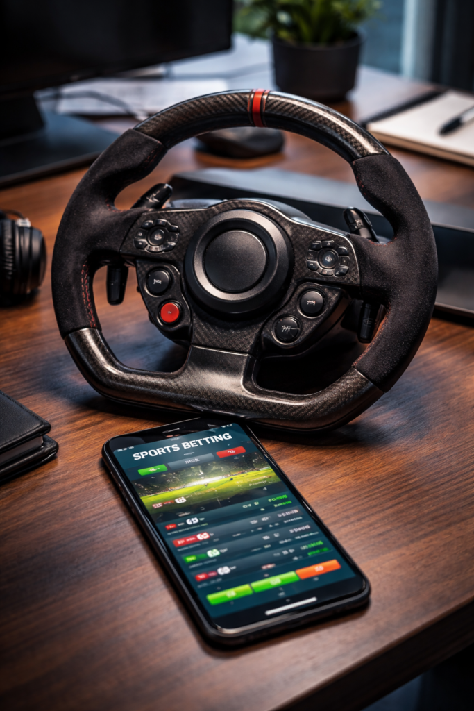 volant de voiture et paris sportifs